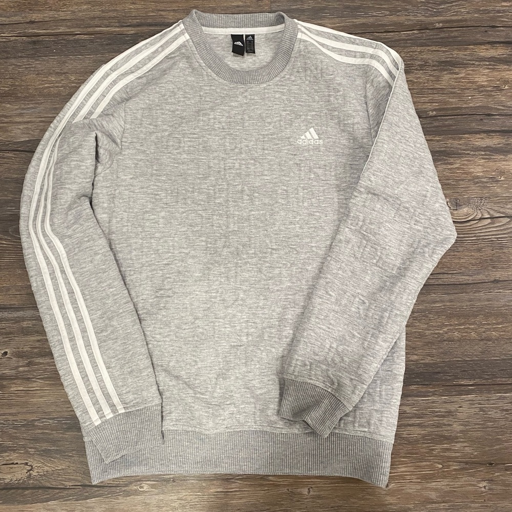 Light gray adidas sweatshirt